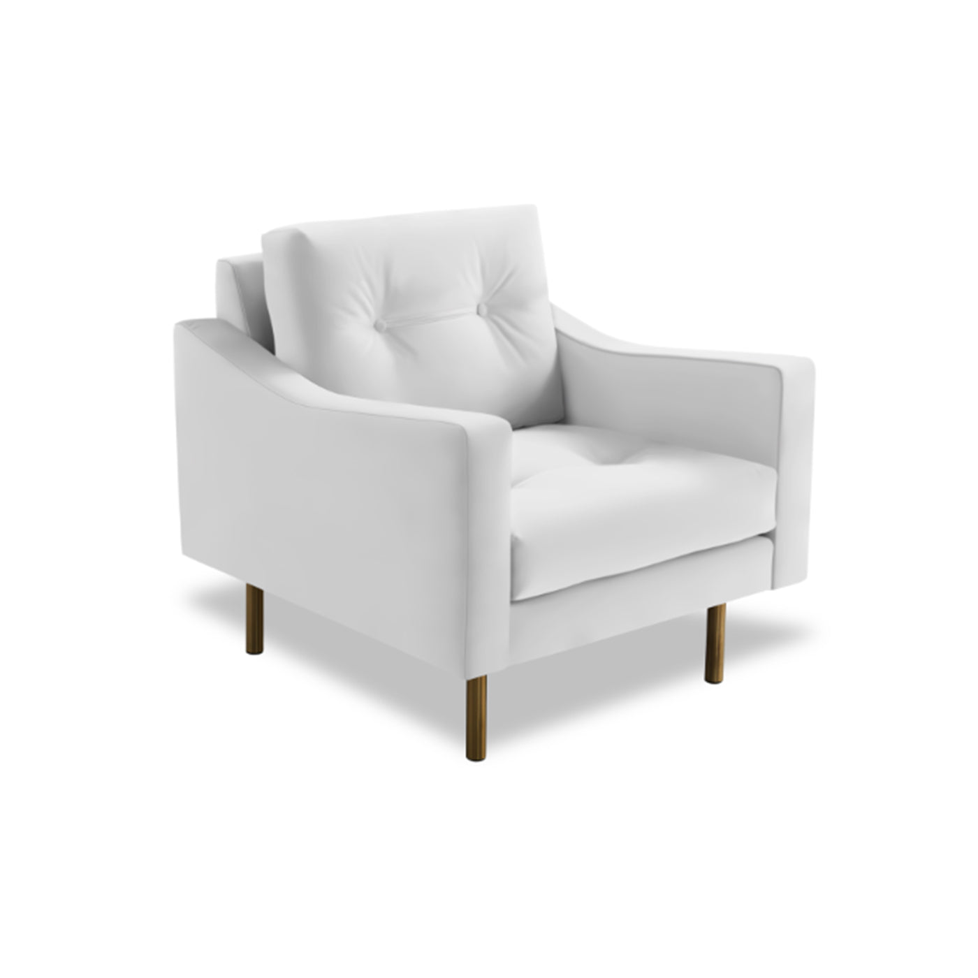 Stylish Marnie Lounge Chair - Modern Accent Chair for Living Room, Bedroom & Office - Perfect for Relaxing, Reading & Decor