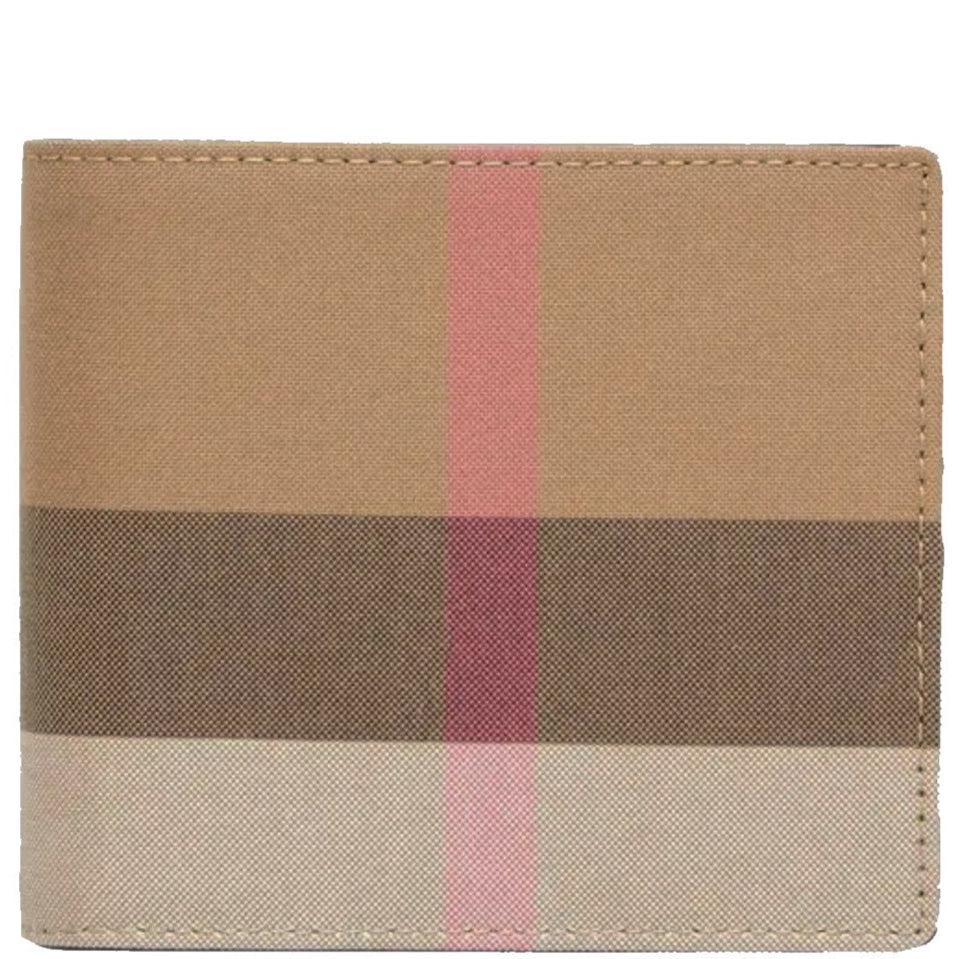 Authentic Burberry Leather Wallet for Men & Women - Stylish Designer Bifold with RFID Protection - Perfect for Everyday Use, Travel & Gifting