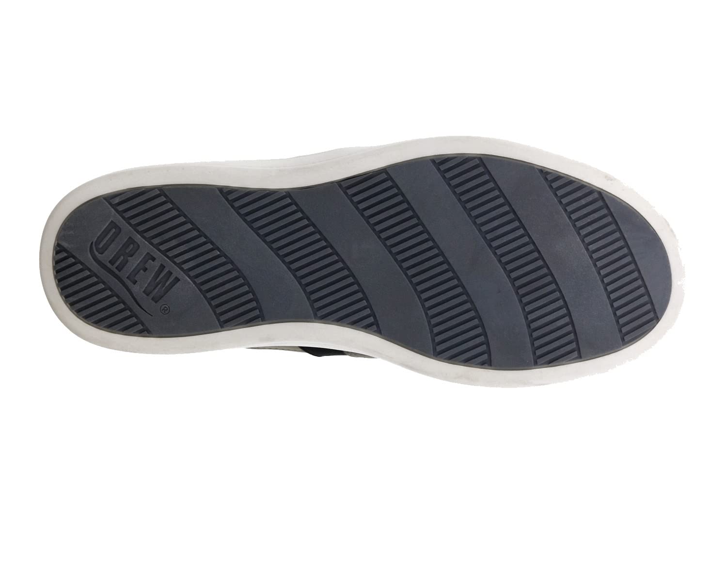 Drew Men's Comfortable Leather Slip-On Sneakers with Arch Support - Extra Depth Casual Shoes for Walking, Travel & Everyday Wear