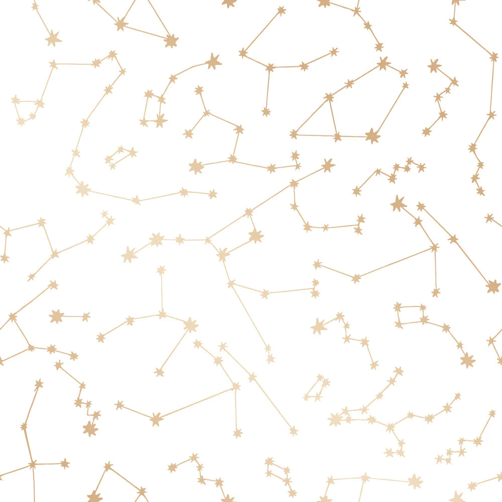 Novogratz Constellations Peel and Stick Wallpaper - Self-Adhesive Removable Wall Decor for Bedroom, Nursery, Kids Room - Easy to Install & Remove - Perfect for Home Decor and DIY Projects