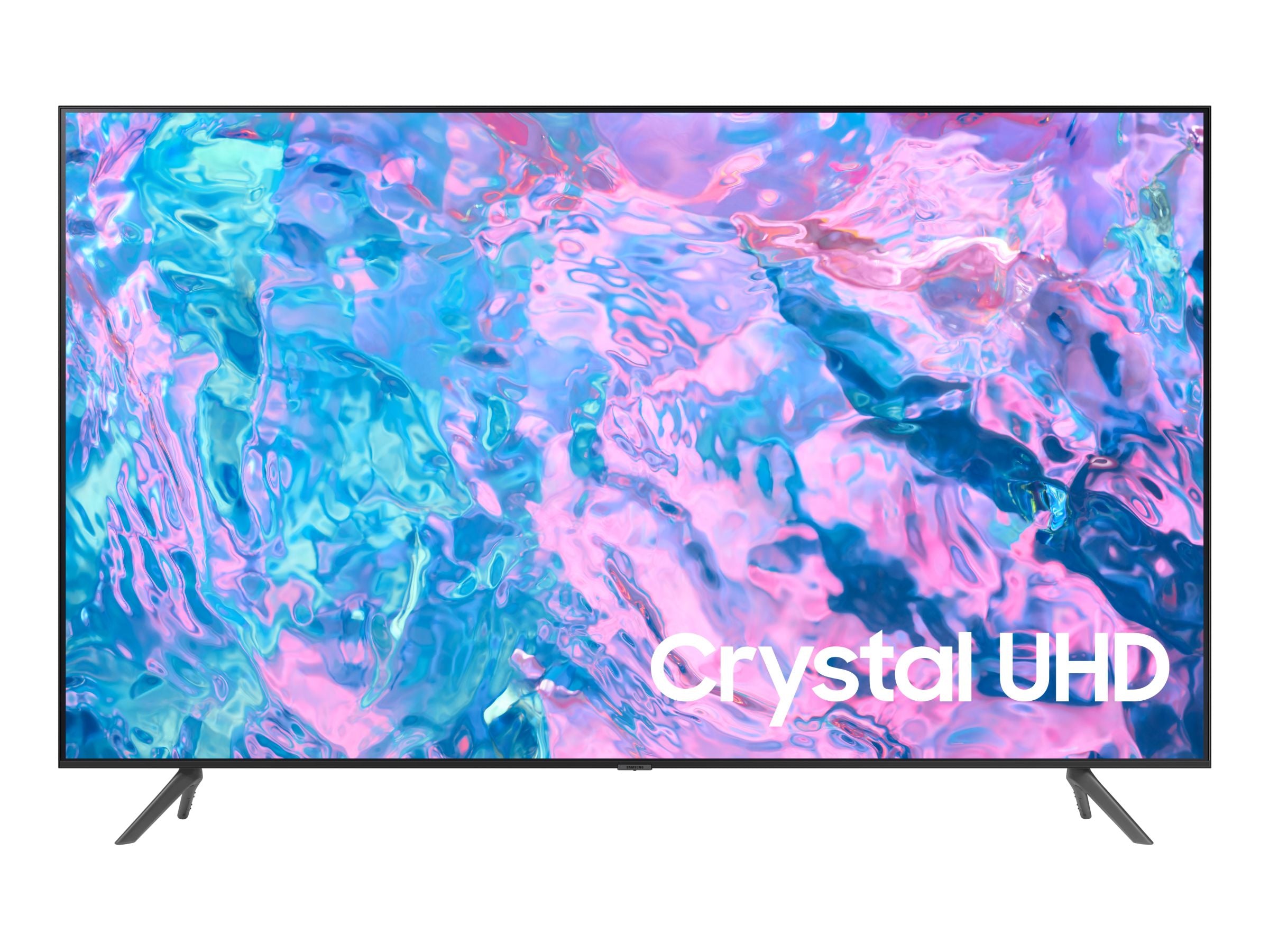 Samsung UN65CU7000F 65 Inch 4K UHD Smart TV with Crystal Processor, HDR, Alexa Built-in - Perfect for Home Theater, Gaming & Streaming Entertainment