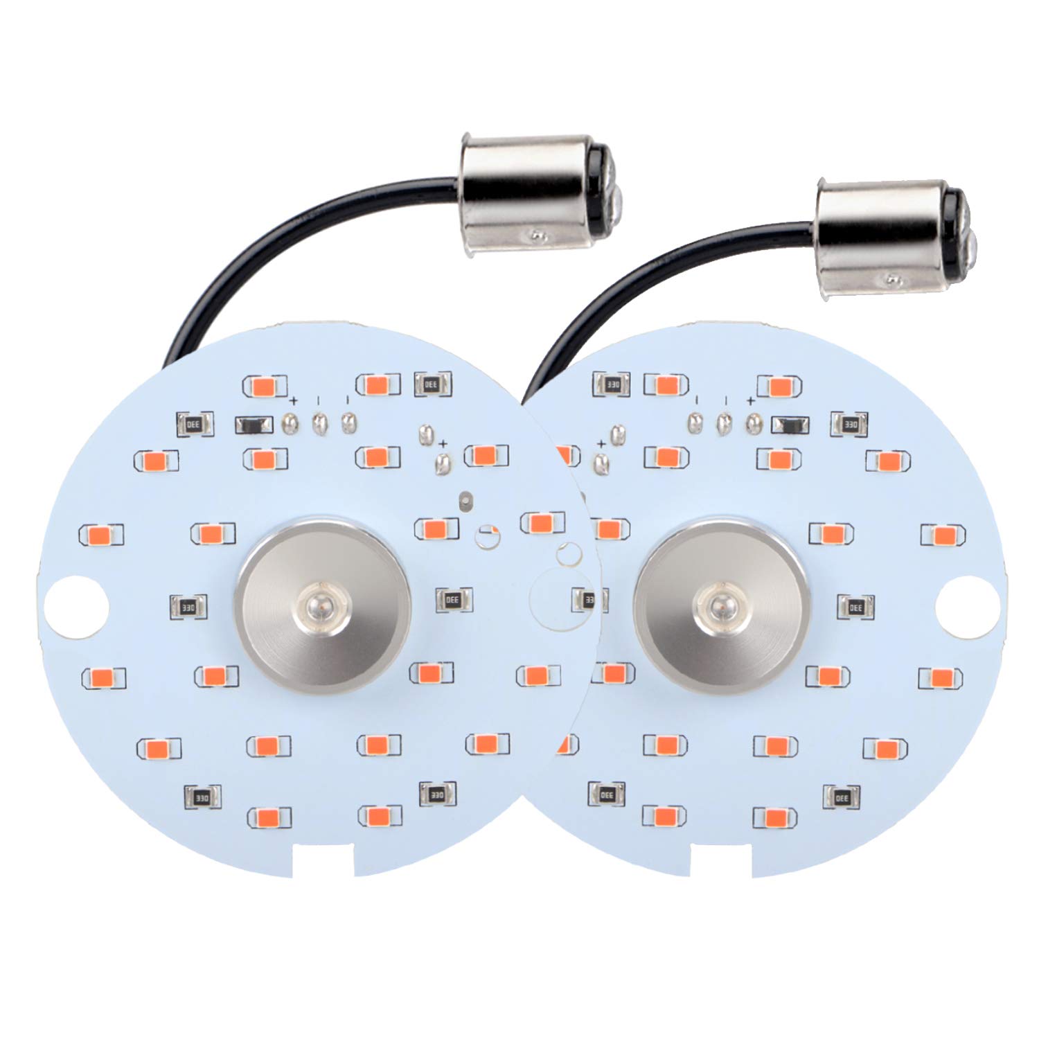 1157 Red LED Turn Signal Bulbs - 3