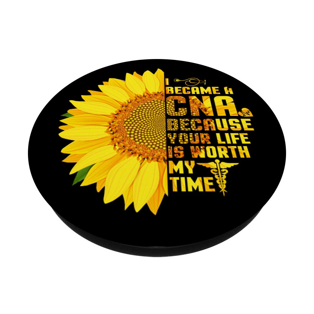 Certified Nursing Assistant CNA Nurse PopSockets PopGrip - Swappable Phone & Tablet Grip for Healthcare Workers - Perfect for Hospitals, Clinics & Nursing Schools