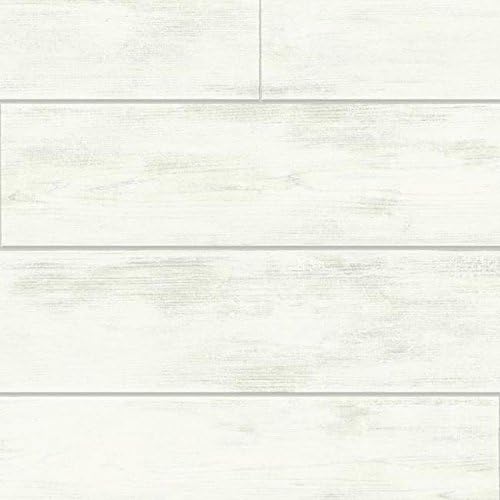 Magnolia Home Shiplap Wallpaper - Self-Adhesive Peel and Stick Wallpaper for Farmhouse, Rustic, and Modern Home Decor - Perfect for Living Room, Bedroom, and Kitchen Accent Walls