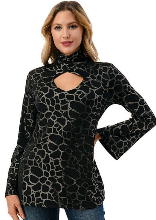 Sexy Black Night Out Top for Women - Final Sale Clearance | Perfect for Parties, Clubs & Evening Events