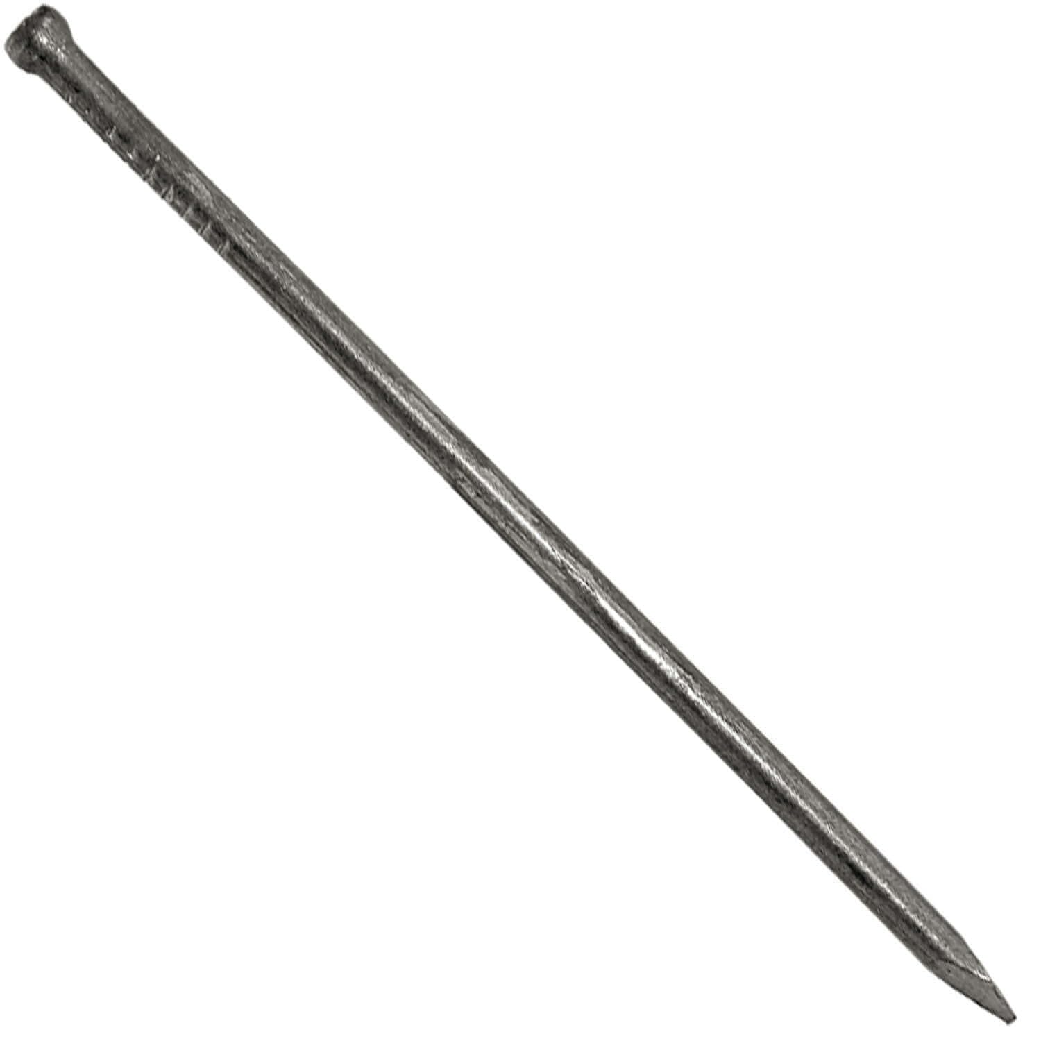 3-1/2 Inch (16D) Bright Finish Steel Nails - 1 Pound (~75 Nails) for Woodworking, Framing, and DIY Home Projects
