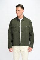 Cavani Men's Acardi Overshirt - Stylish Casual Button-Up Shirt for Everyday Wear, Work & Outdoor Activities