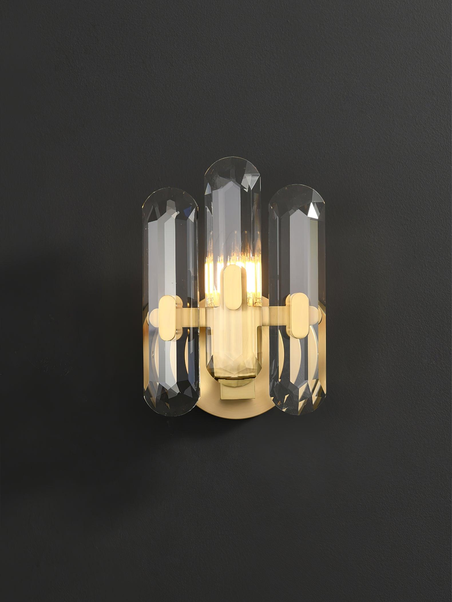 Bolton Sconce Wall Light - Modern & Elegant Wall Mounted Lighting Fixture for Bedroom, Living Room, or Hallway