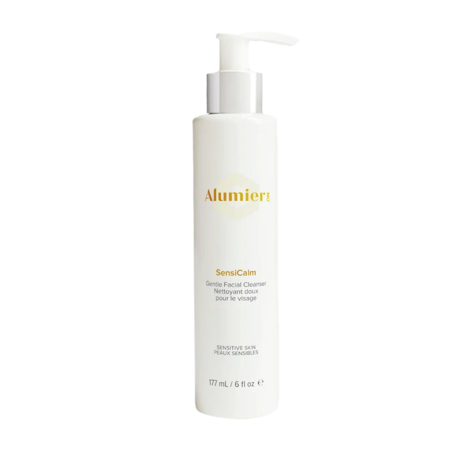 Alumier MD SensiCalm Gentle Facial Cleanser for Sensitive Skin - Soothing & Hydrating Daily Face Wash for Dry, Irritated Skin - Perfect for Morning & Night Skincare Routine