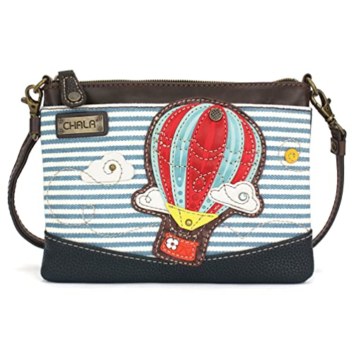 Hot Air Balloon - Blue Stripe