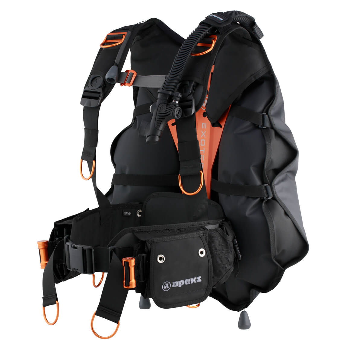 Apeks Exotec BCD - Premium Scuba Diving Buoyancy Control Device for Professional & Recreational Divers - Perfect for Ocean Exploration, Wreck Diving & Underwater Photography