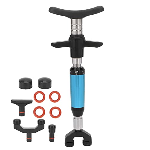 Professional Chiropractic Adjustment Tool - Ergonomic Stainless Steel Spine Adjuster for Lumbar Pain Relief with Multi-Function Head (Blue) | Ideal for Home Use, Physical Therapy & Back Pain Management