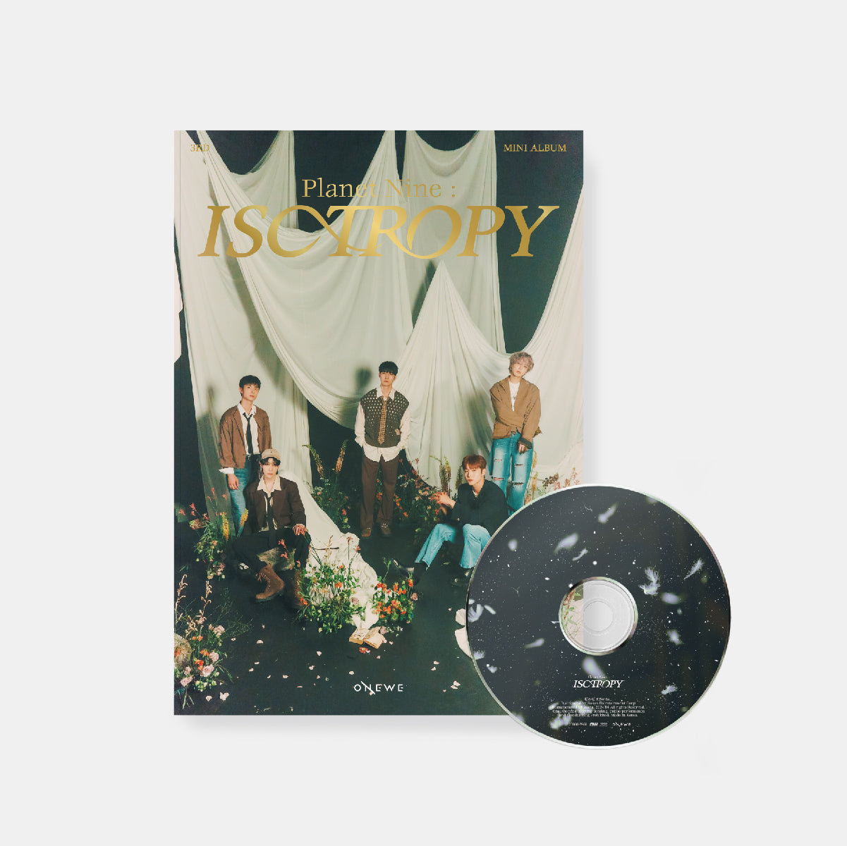 ONEWE 3rd Mini Album 'PLANET NINE: ISOTROPY' - K-Pop Music CD for Fans & Collectors | Perfect for K-Pop Collections, Birthday Gifts & Music Lovers