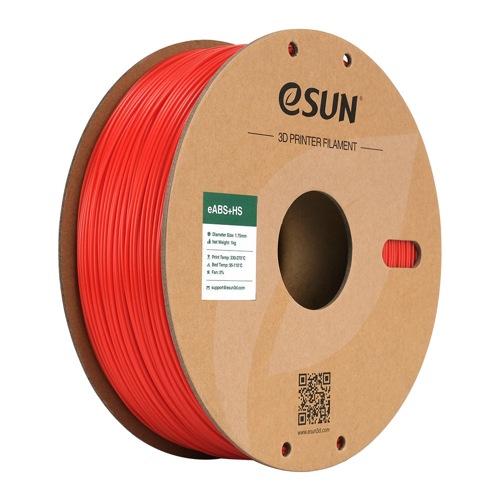 Premium eSUN ABS+HS 3D Printer Filament - 1.75mm, 1kg Spool (Multiple Colors) for High-Quality 3D Printing Projects, DIY Creations & Prototyping