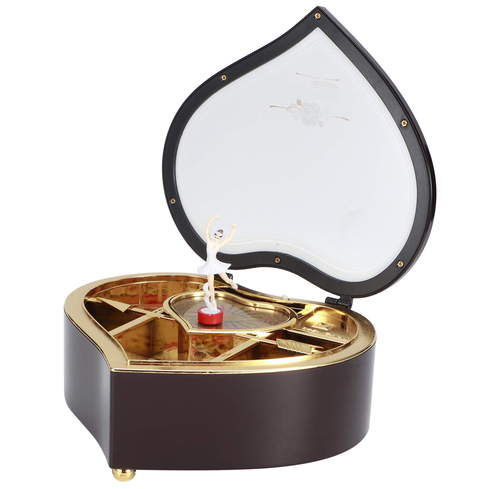 01 Innovative Exquisite Handcrafted Mechanical Music Box - Vintage Wind Up Music Box Toy with Multi-Functional Design, Perfect as Birthday Gift, Jewelry Storage & Home Decoration | Ideal for Nursery Decor, Wedding Favors, Anniversary Presents & Collectible Display
