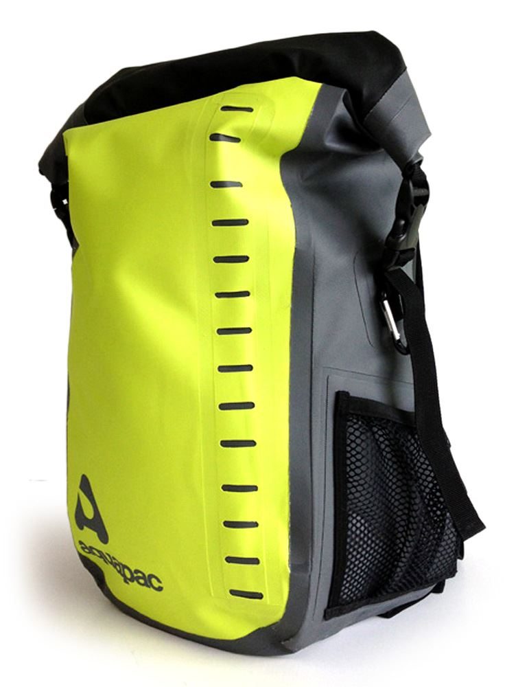 Aquapac 791 Toccoa Daysack 28L Waterproof Backpack - Acid Green | Lightweight Hiking & Travel Daypack for Outdoor Adventures, Commuting & School