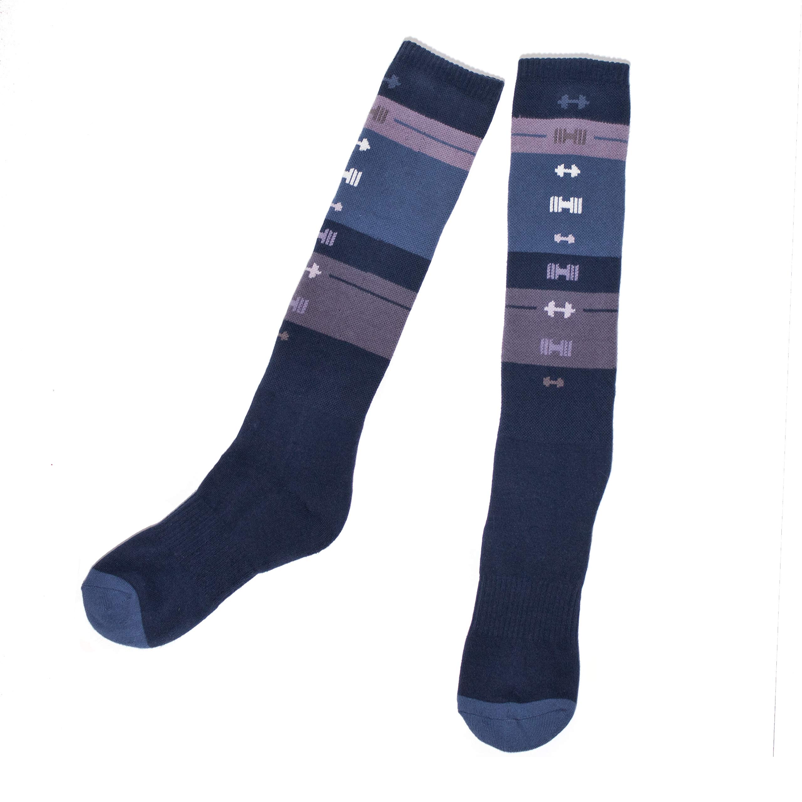 Women's Knee High Deadlift Socks for Female Strength Athletes - Powerlifting, CrossFit & Weightlifting Support Socks - Gym Workout & Competition Accessories