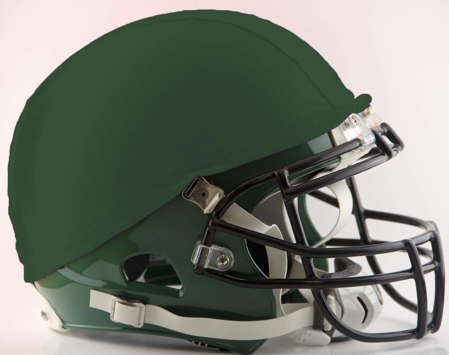 TAG Scrimmage Football Helmet Cover - 12 Pack Dark Green with Rubber Elastic Band for Secure Fit - Perfect for Football Practice, Pre-Season Training & Game Day Preparation - Ideal for Coaches, Teams & Players