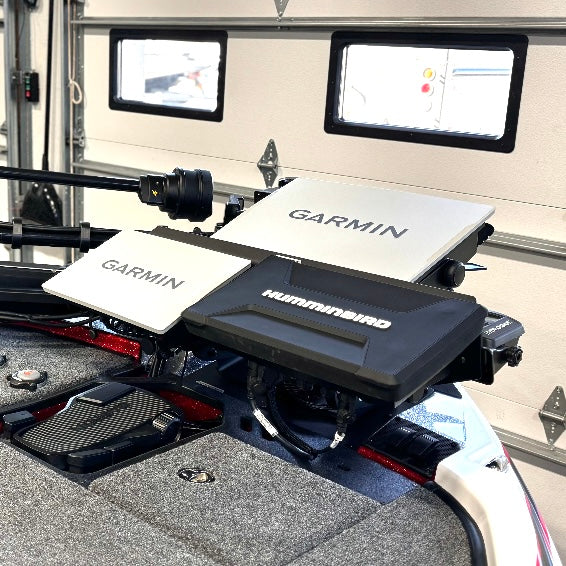 H.O.E. Triple Bow Mount System for Triton XP Series (2024+) - Premium Boat Accessory for Fishing & Water Sports