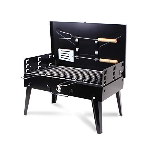 Portable Outdoor BBQ Grill - Folding Charcoal Grill for Camping, Hunting & Picnics | Compact Design for Easy Transport | Perfect for Backyard, Beach & Tailgating Parties