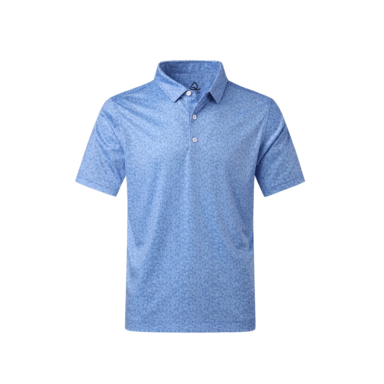 **DEOLAX Men's Performance Polo Shirts - Moisture Wicking, Dry Fit Golf Shirt with Funny Design Print - Lightweight, Breathable Short Sleeve Dress Polo for Casual & Golf Wear**    *(Use for golfing, casual outings, or office wear - stylish and comfortable for any occasion!)*