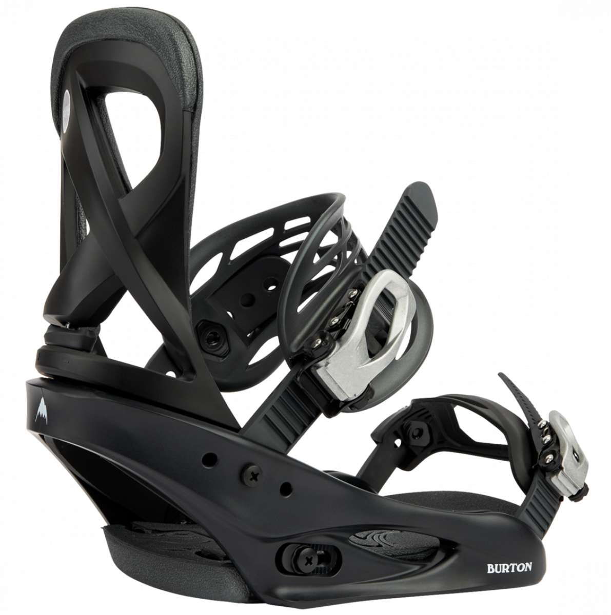 Burton Women's Scribe Snowboard Bindings 2023 - Lightweight & Responsive for All-Mountain Riding - Perfect for Freestyle and Powder Snowboarding