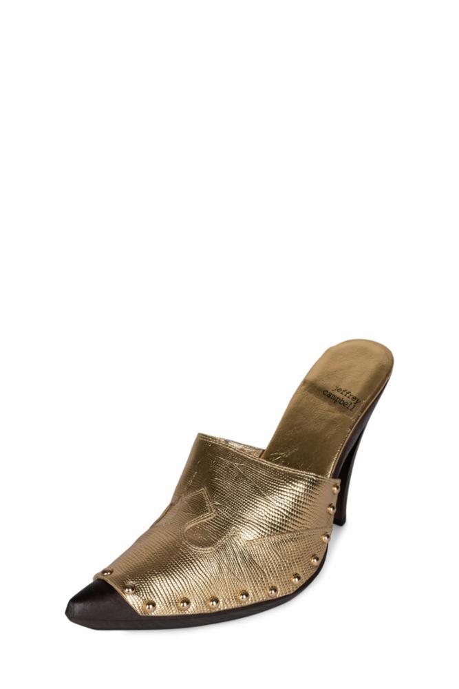 Jeffrey Campbell Women's Jayde Gold M Platform Sandals - Fashionable High Heel Shoes for Women, Perfect for Parties, Weddings & Night Out
