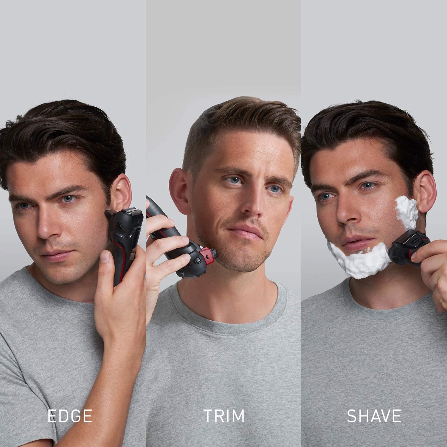 Refurbished PANASONIC ES-LL41 3-in-1 Wet/Dry Electric Shaver with Home Essentials Warranty - Perfect for Travel, Gym & Daily Grooming