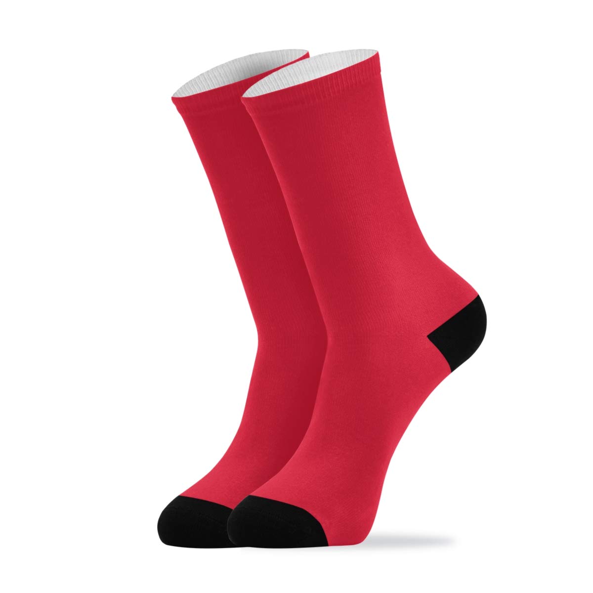 Quick-Drying Sports Crew Socks for Men & Women - Moisture Wicking Fitness, Running & Cycling Socks - Comfortable Athletic Socks for Workouts, Gym & Outdoor Activities