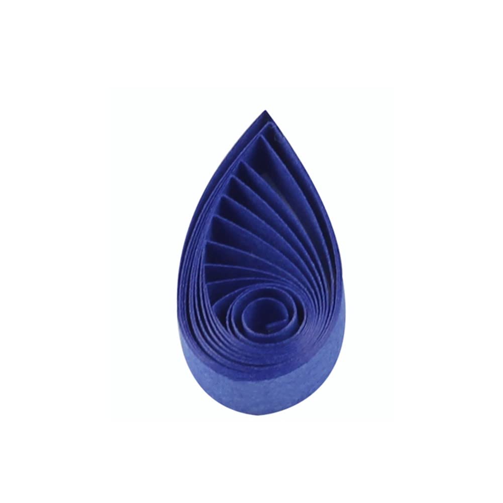 5mm Quilling Paper Strips - Solid Color DIY Craft Set for Star Origami, Filigree Art & Handmade Cards | Royal Blue Paper Strips for Scrapbooking, Gift Wrapping & Home Decor