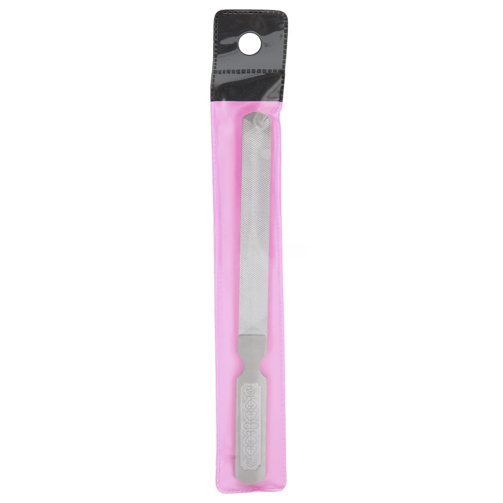 Premium Stainless Steel Nail File - Double Sided Metal Nail Buffer for Fingernails & Toenails - Professional Manicure & Pedicure Tool for Salon & Home Use - Perfect for Nail Care, Travel & DIY Beauty Kits