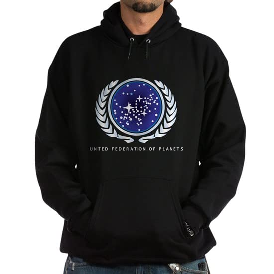 United Federation of Planets Hoodie for Men | Star Trek Fan Apparel | Sci-Fi Sweatshirt for Cosplay & Casual Wear