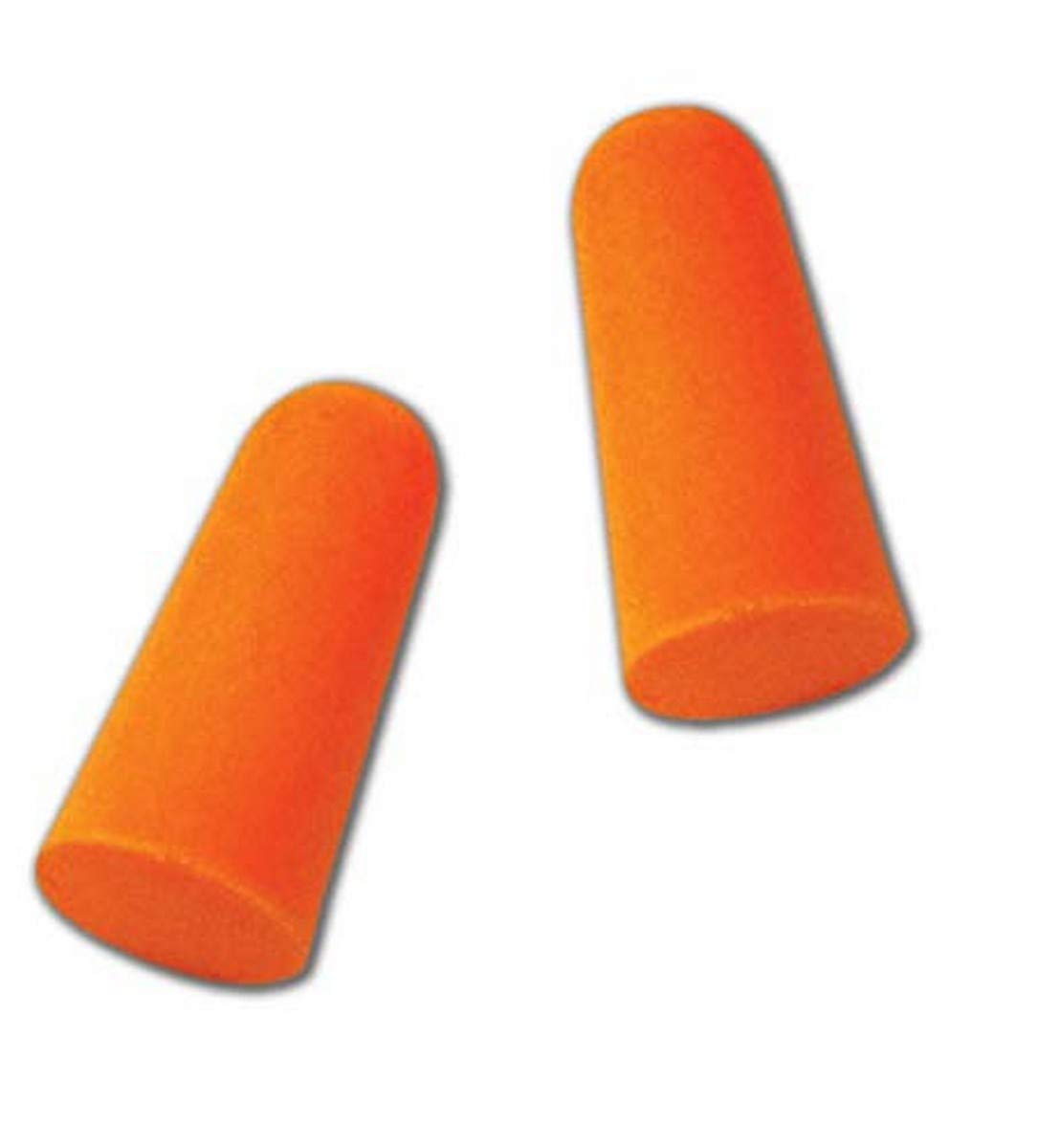MAGID E2 Disposable Safety Earplugs - 3000 Pairs Polyurethane Foam Ear Protection, Fluorescent Orange, One Size Fits Most - Ideal for Construction, Manufacturing & Loud Events