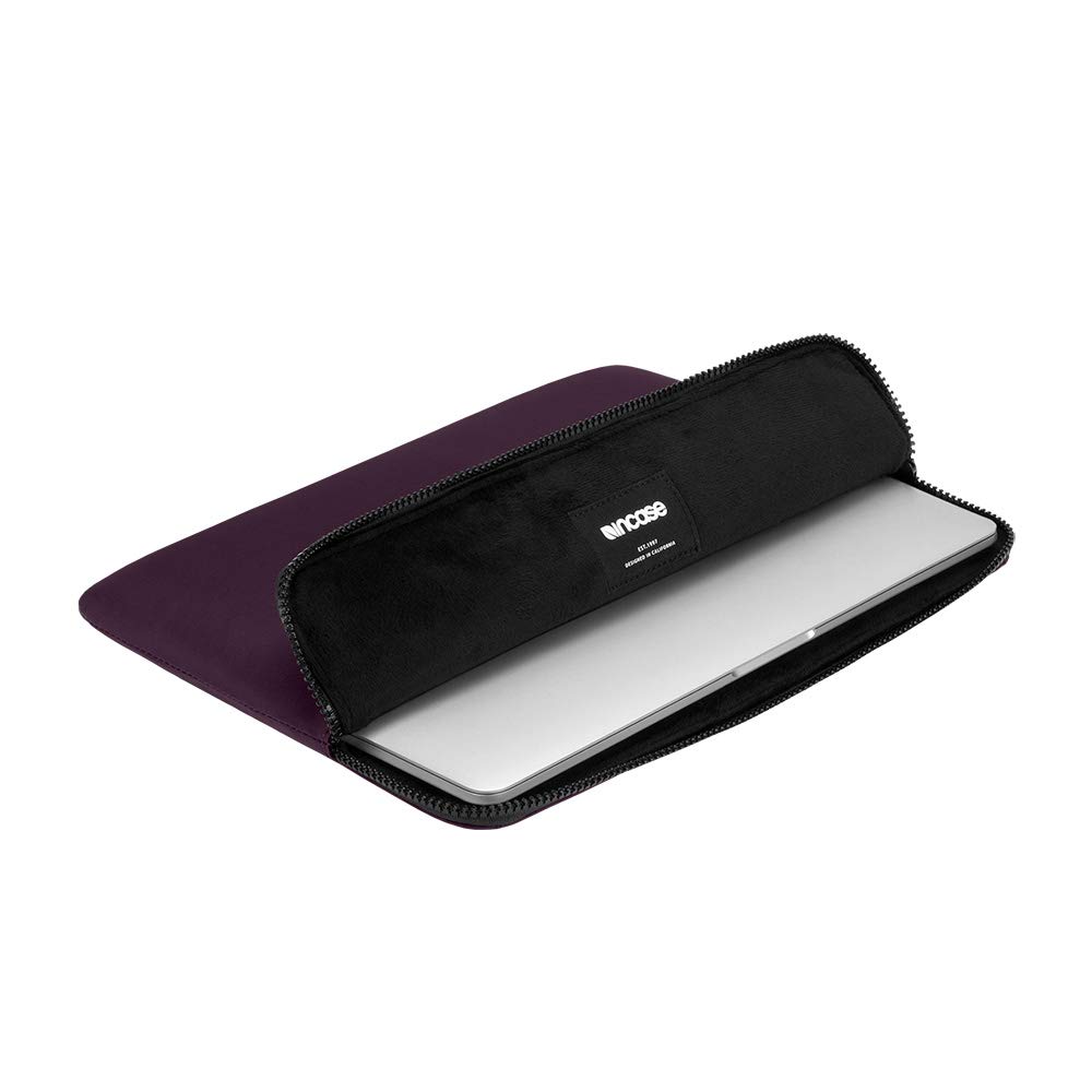 Incase Compact Laptop Sleeve 13-Inch - Lightweight & Weather Resistant Flight Nylon Case for MacBook, Laptop, iPad, Tablet - Includes Slip Pocket for Accessories (Misty Orange) - Perfect for Travel, Work & School