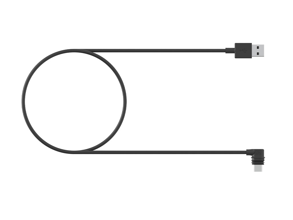 Weatherproof Right Angle Wireless Charger Cable - Durable Replacement for Outdoor & Travel Use - Perfect for Camping, Hiking, and On-the-Go Charging