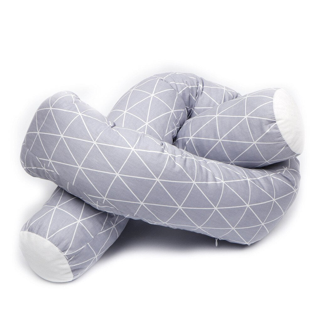 Baby Crib Bumper Pad - Soft & Breathable Nursery Safety Essential for Newborns & Toddlers | Perfect for Cozy Sleep & Safe Playtime in the Crib