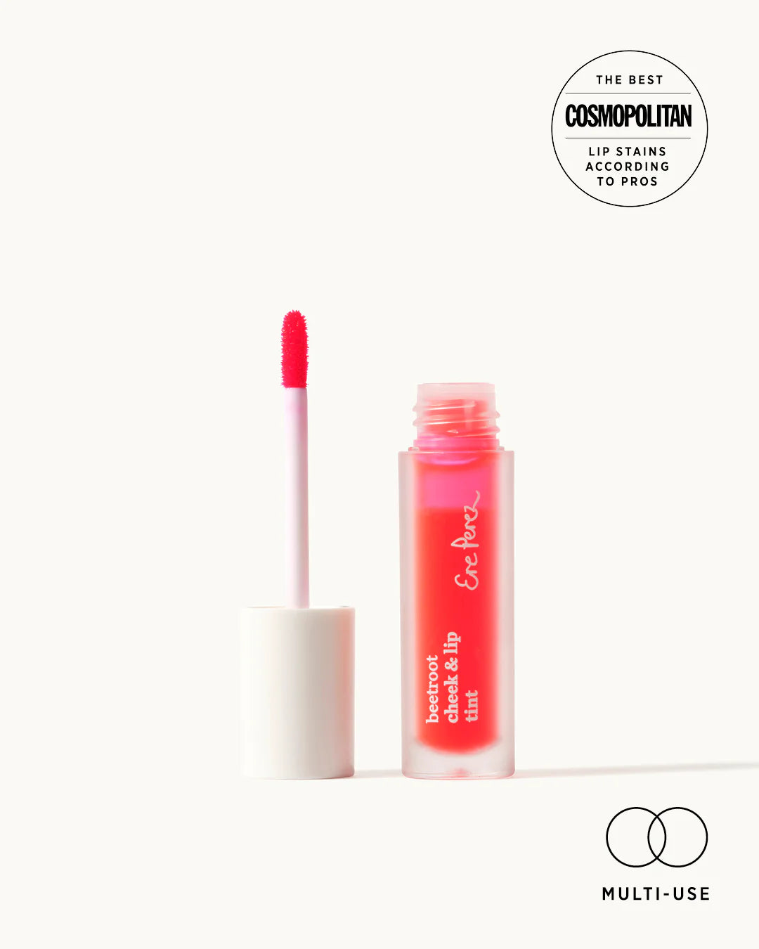 Natural Beetroot Cheek & Lip Tint - Vegan, Cruelty-Free Blush & Lip Stain for Flushed Glow | Perfect for Everyday Makeup & On-The-Go Touch Ups