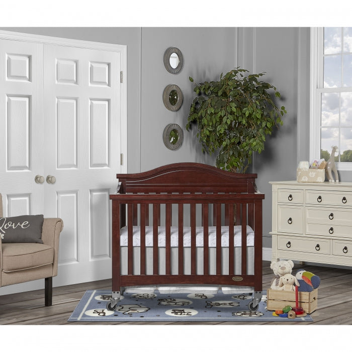Dream On Me Venice Folding Portable Crib - Lightweight Travel Baby Crib for Home, Nursery & On-The-Go | Compact Sleep Solution for Infants & Toddlers