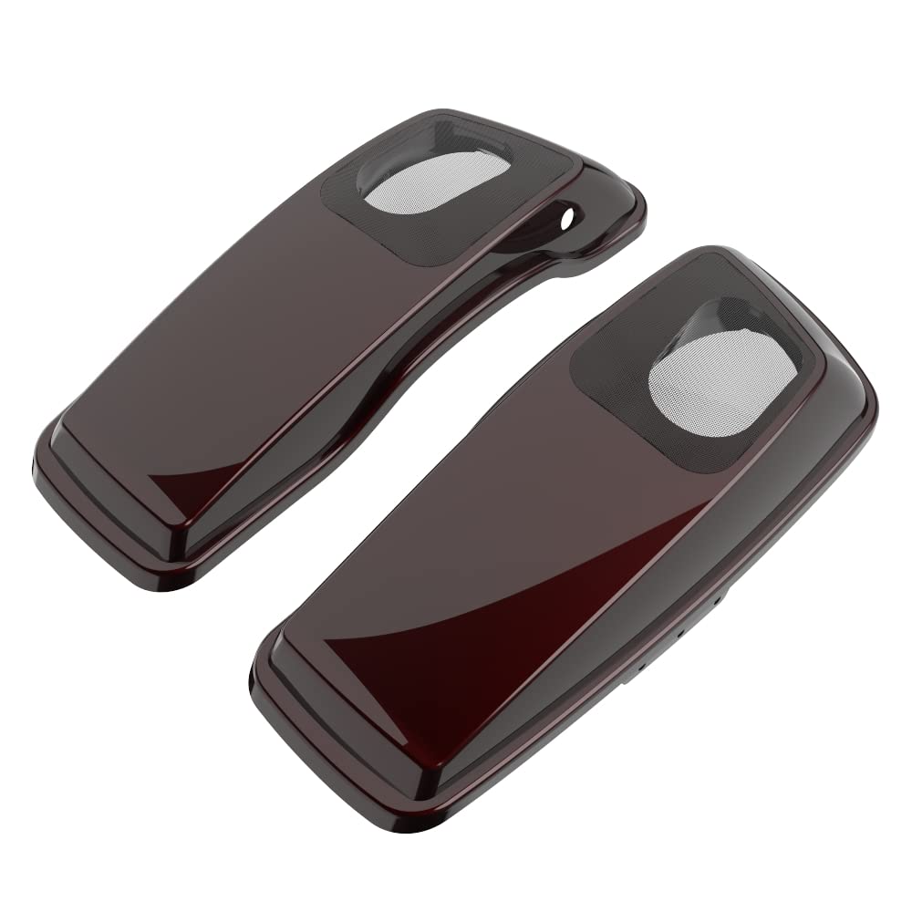 Premium 6X9 Saddlebag Speaker Lids for 2014-2023 Harley Davidson Touring Models - Color Matched Replacement Covers - Perfect for Road Trips & Custom Audio Upgrades