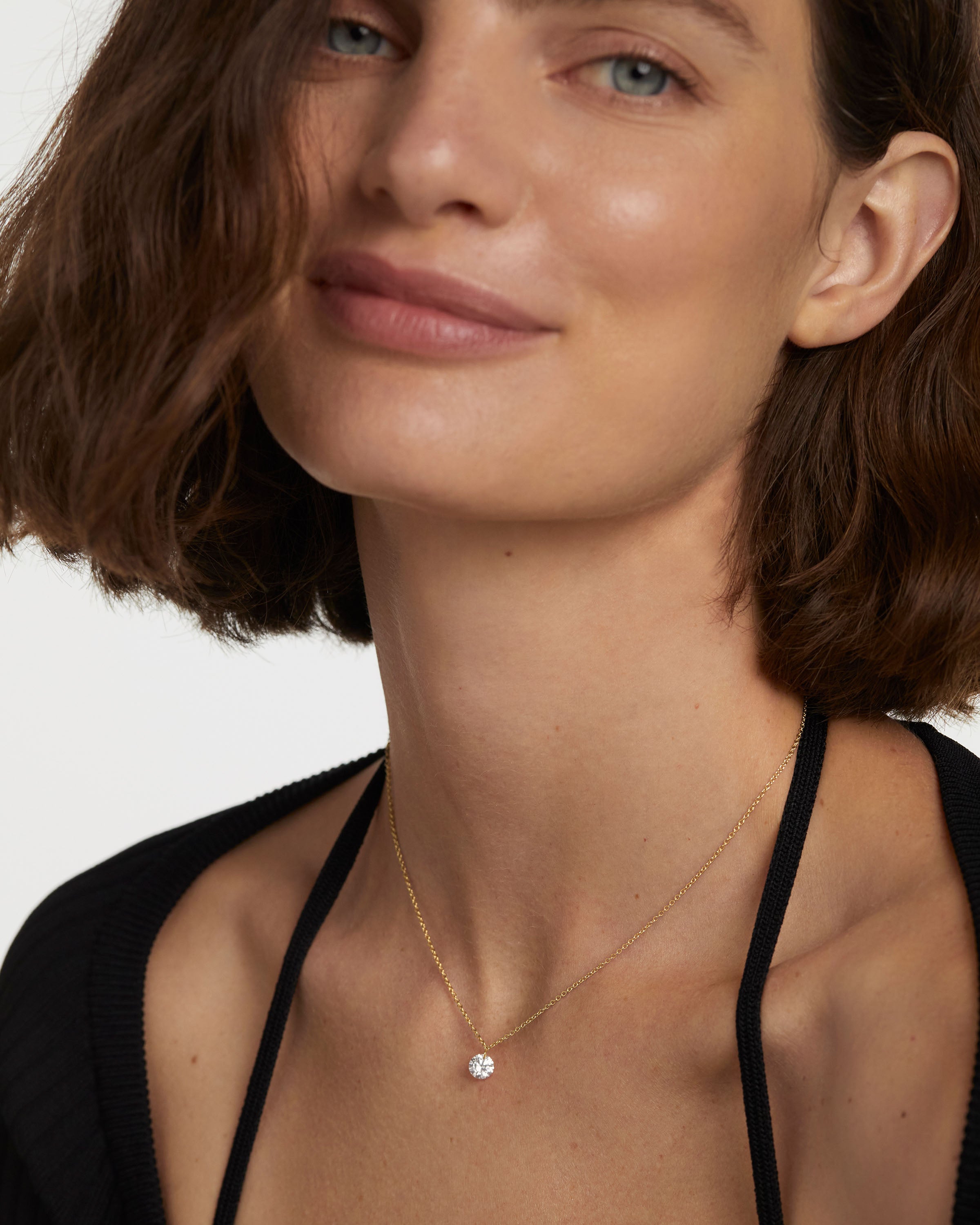 Joy Solitary Necklace - Elegant Minimalist Pendant for Women | Perfect for Everyday Wear, Date Nights & Special Occasions