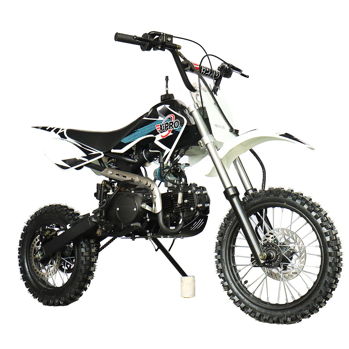 X-PRO 125cc Kids Dirt Bike - 4-Speed Manual Transmission Pit Bike with Zongshen Engine, 14