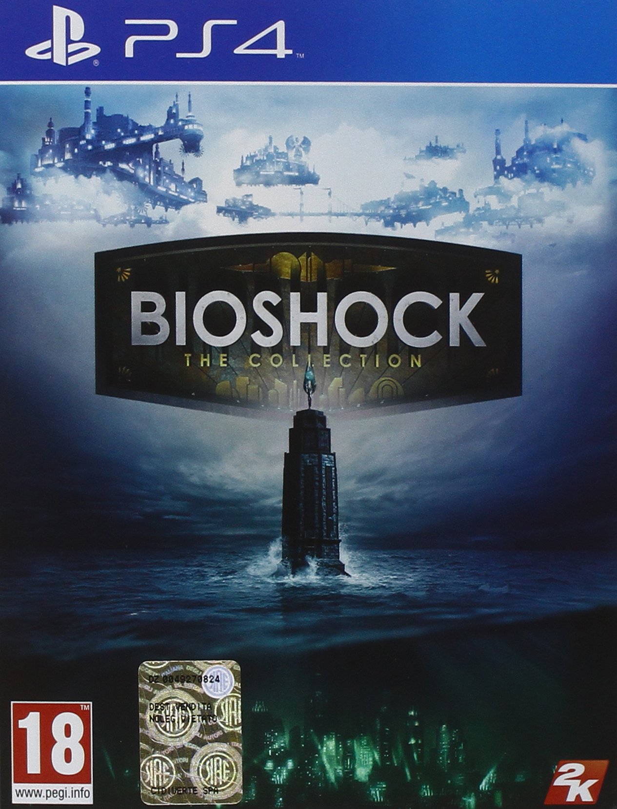 BioShock: The Collection for PS4 - Remastered Trilogy Bundle | Action-Adventure Game for PlayStation 4 | Perfect for Horror & FPS Fans