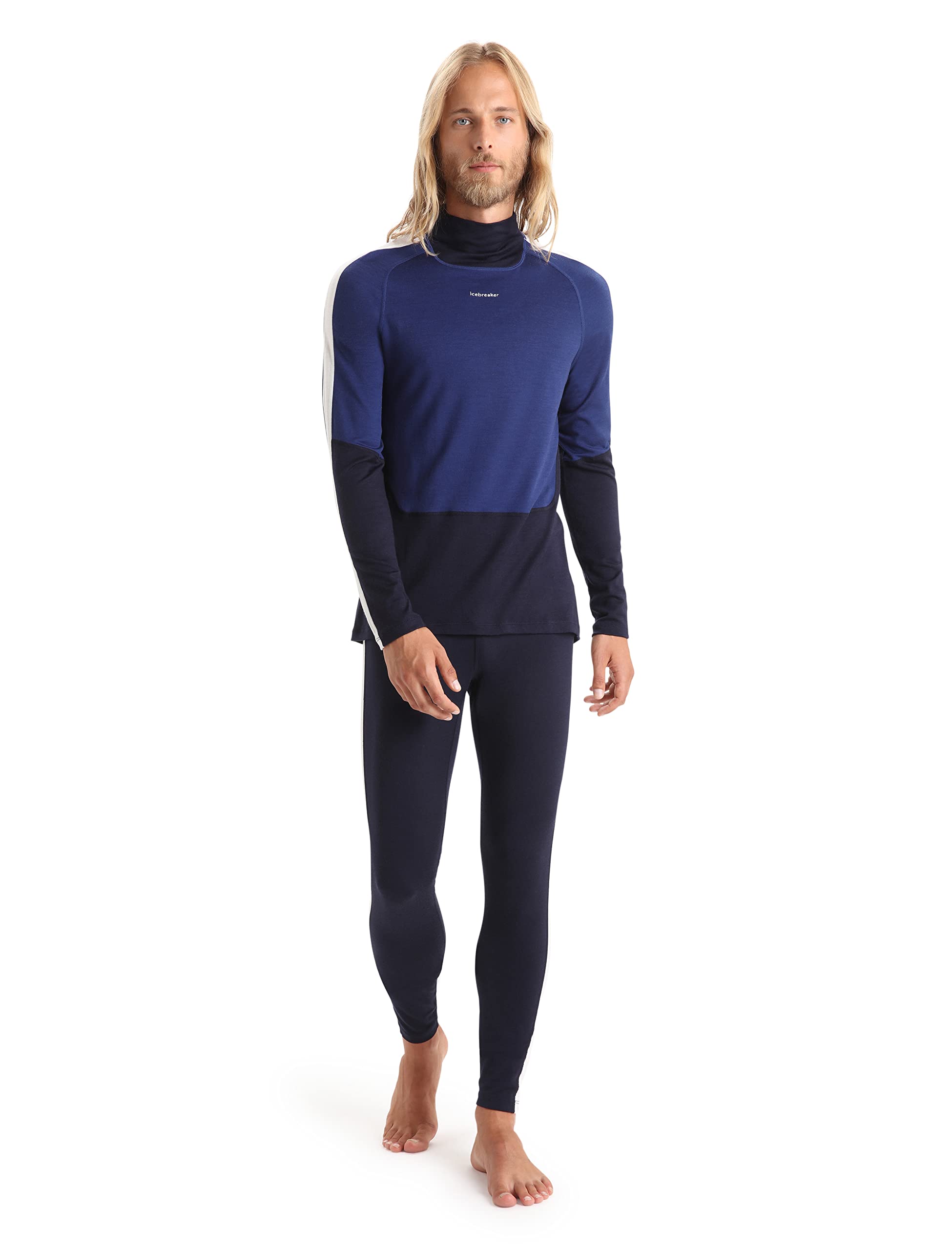 Icebreaker Merino Men's 200 Sonebula Base Layer Leggings - Warm Thermal Underwear for Hiking, Skiing & Winter Outdoor Activities