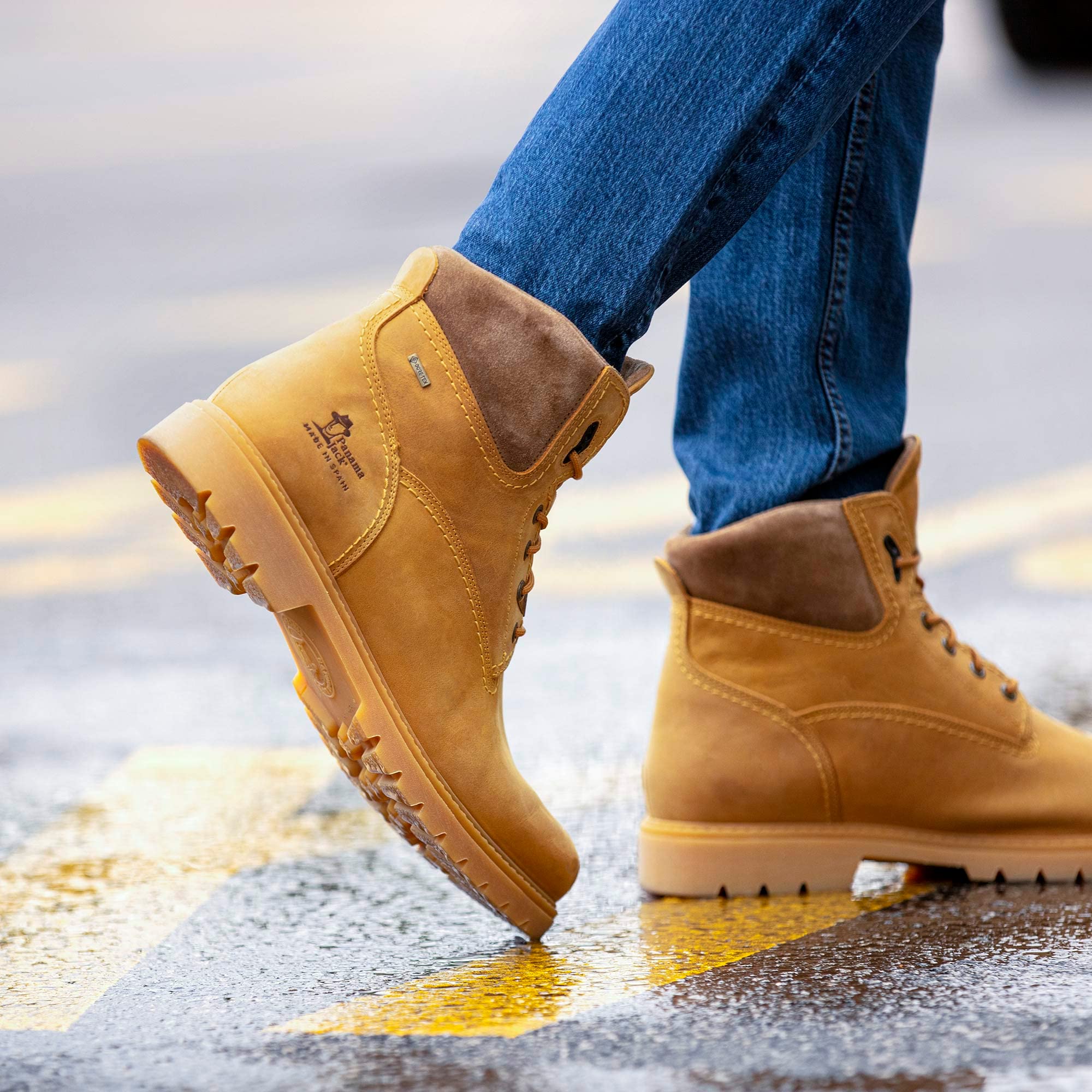 Panama Jack Men's Ankle Boots - Comfortable Leather Hiking Boots for Outdoor Adventures, Walking & Casual Wear