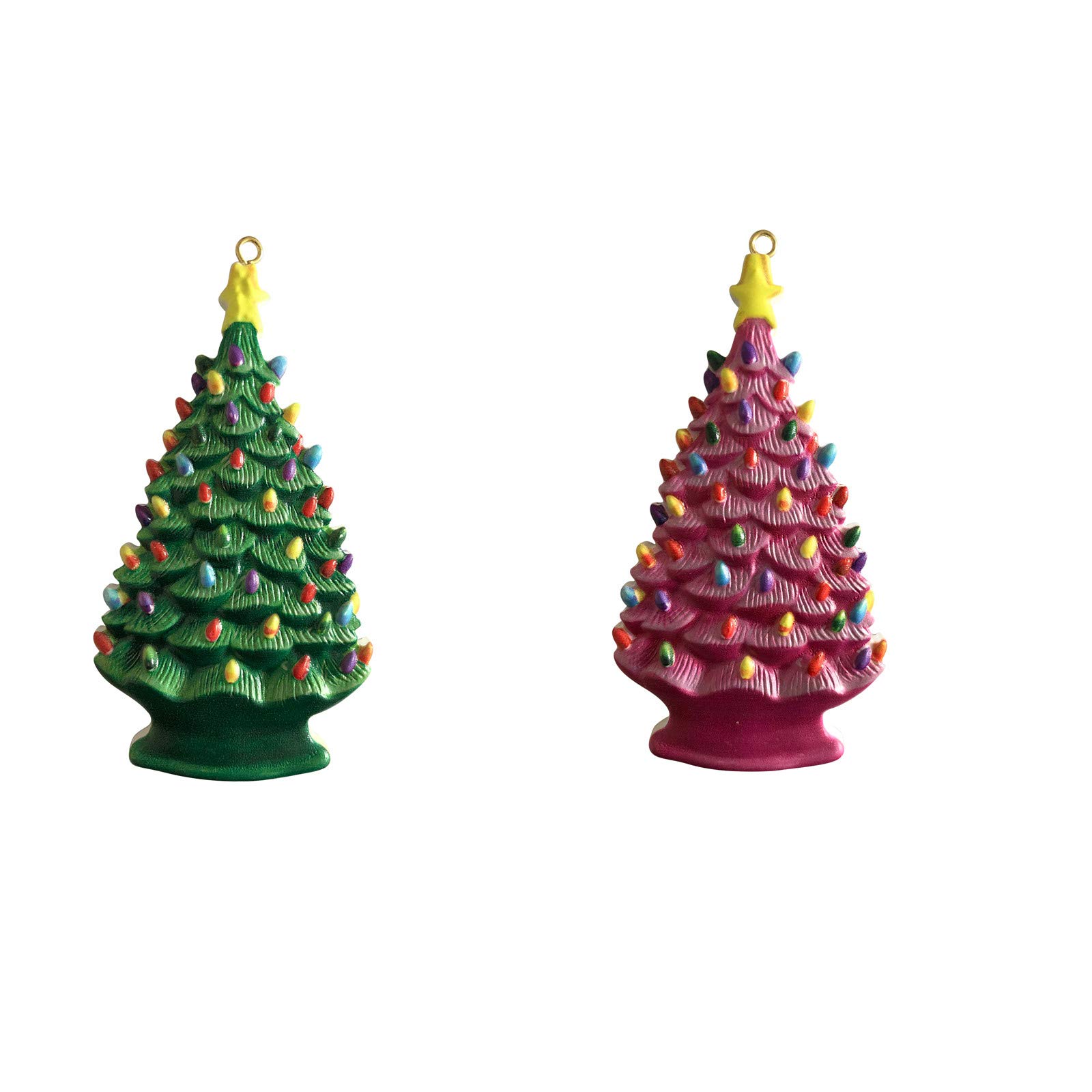 2024 Premium Multicolor Glass Christmas Tree Ornaments - Family Holiday Decorations for Xmas Tree, Home & Party - Perfect for Indoor & Outdoor Festive Decor