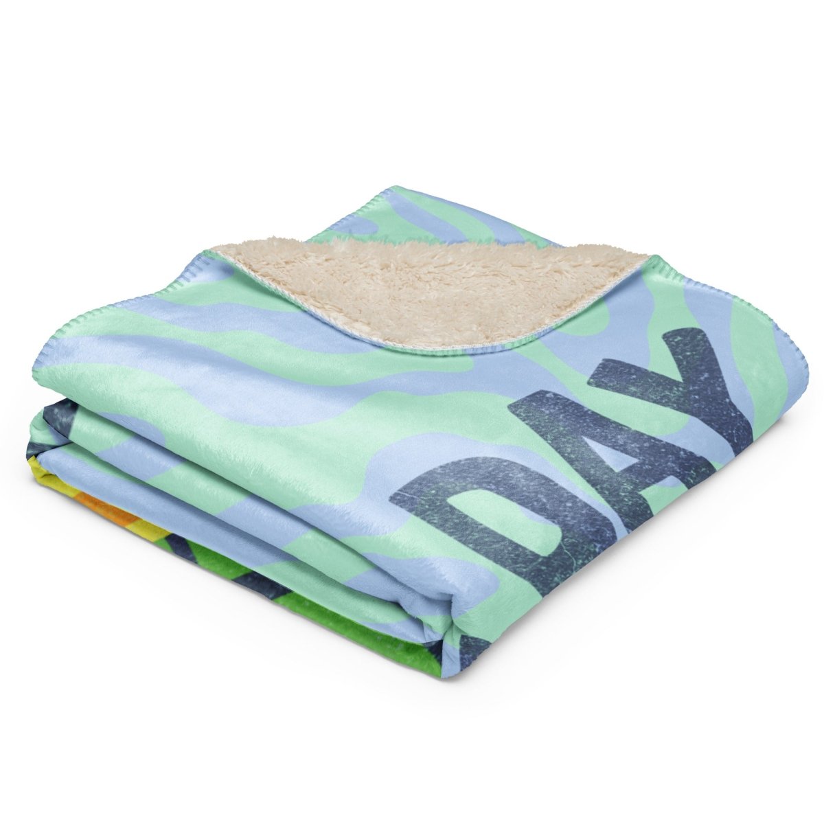 Steady Journey Sobriety Sherpa Blanket - Ultra Soft & Warm Recovery Blanket for Sober Living, AA Meetings & Addiction Support - Cozy Comfort for Meditation, Therapy & Relaxation