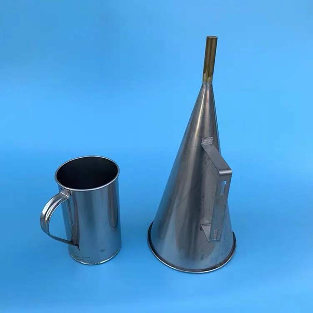 Premium Stainless Steel Martensite Funnel Viscometer - High Accuracy Viscosity Testing for Industrial & Laboratory Use | Ideal for Oil, Paint, and Chemical Applications