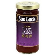 Sun Luck Plum Sauce 6-Pack (8Oz) - Perfect for Asian Cooking & BBQ