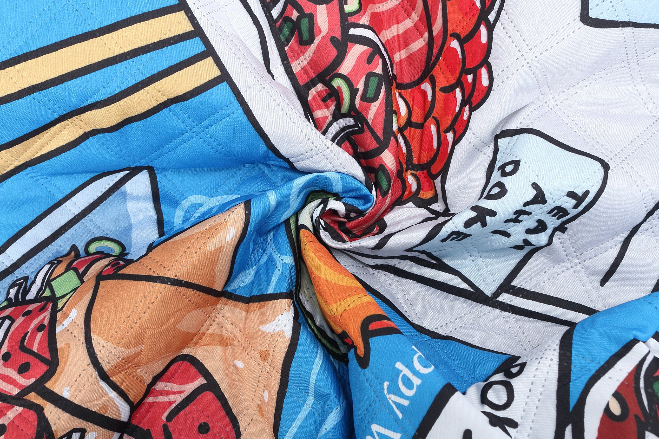 Premium Beach Mat for Outdoor Picnics & Sand-Free Relaxation - Poke Competition Blue - Perfect for Beach, Park, and Backyard Use