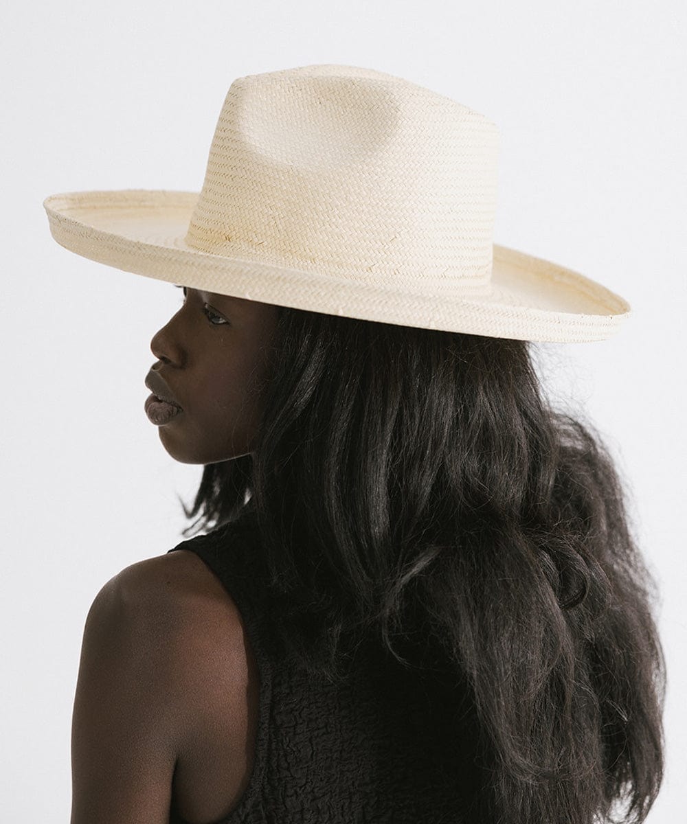 Stylish Penny Pencil Brim Fedora Hat - Natural Blemished Vintage Look for Women & Men - Perfect for Outdoor Events, Concerts, and Fashion Statements